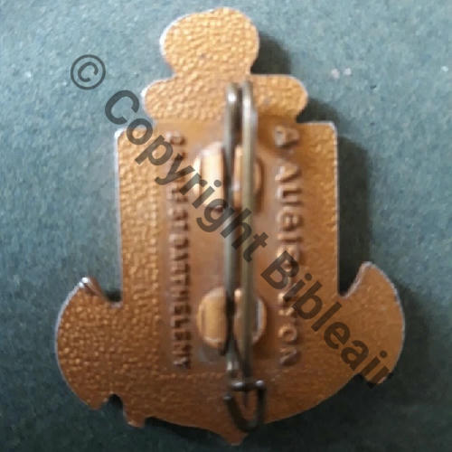 DROME  PETROLIER LA DROME 1946 EO  A.AUGIS LYON ST.BARTH 2Lign 2Griffes Dos grenu Alu peint Src.miscobedi22 68Eur-07.25 